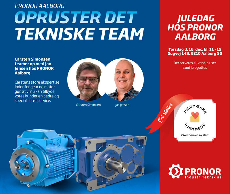 Kom til juledag i Aalborg og mød vores tekniske team – Carsten og Jan